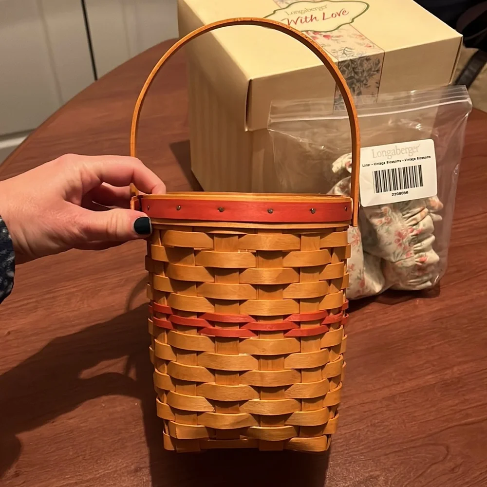 Longaberger With Love 2001 Mothers Day basket